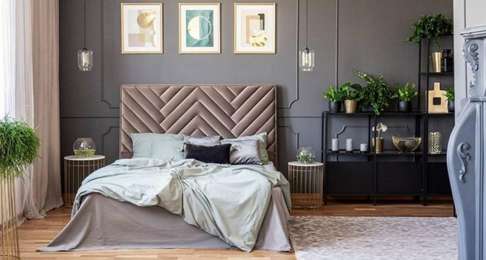 FLIPO - kontynentalne łóżko tapicerowane z wysokim zagłówkiem – zdrowy-sen.eu 