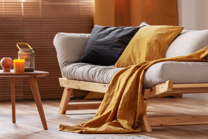 Sofa w pokoju gościnnym jako spanie dla gości – zdrowy-sen.eu